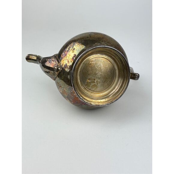 Vintage Antique Gorham Silver Plated Coffee Tea Pot Sugar Creamer 5 Piece Set FC